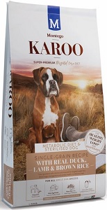 Karoo Adult Metabolic & Steralised Diet Duck, Lamb & Brown Rice 3Kg