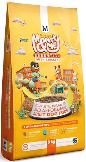 Monty & Me Essential Adult All Breed Chicken 8Kg