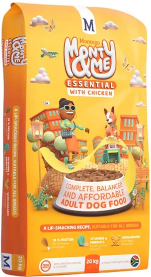 Monty & Me Essential Adult All Breed Chicken 20Kg