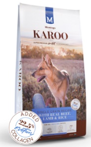 Karoo Adult Joint Support Beef, Lamb & Rice + Collagen 15Kg
