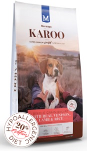 Karoo Adult Hypoallergenic Venison, Lamb & Rice And Collagen 15Kg