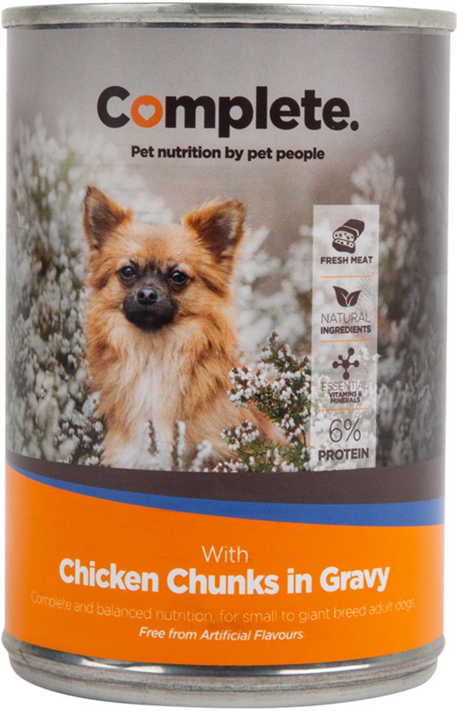 Complete Adult Chicken Chunks 385G