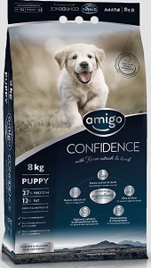 Amigo Confidence Small Bite All Breed Puppy 20Kg