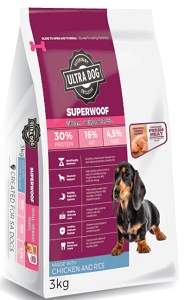 Ultra Pet Puppy Small - Medium Breed Chicken & Rice 8Kg