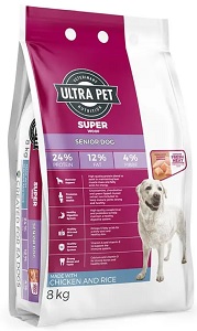 Ultra Pet Superwoof Senior Chicken & Rice 8Kg