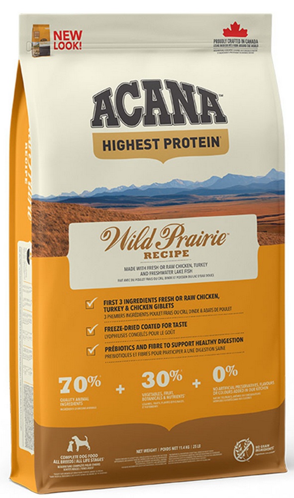 Acana Adult All Breed Grain Free Wild Prairie 11.4Kg