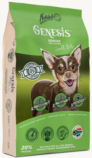 Nutribyte Genesis Senior & Low Calorie Small Breed 20Kg