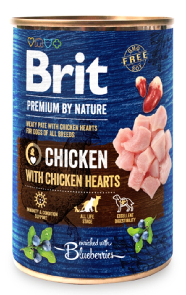 Brit Adult Chicken With Hearts 400G