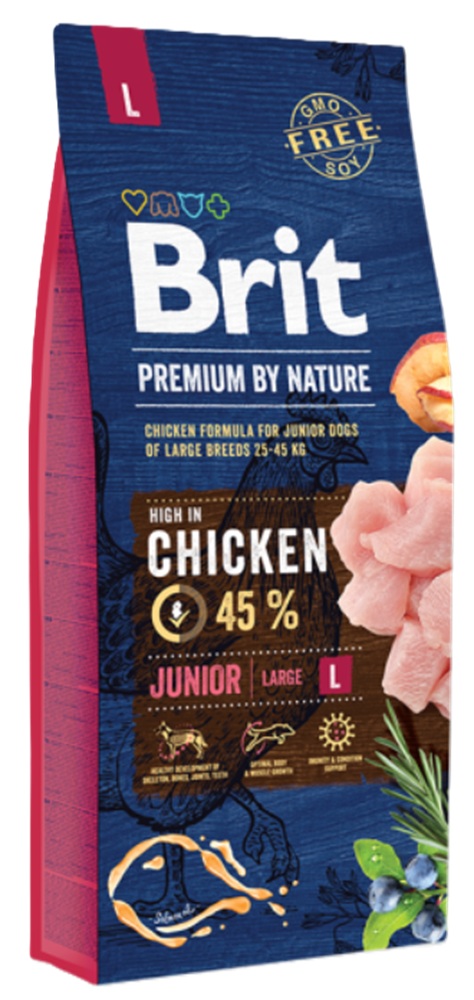 Brit Junior Large Breed Chicken 15Kg