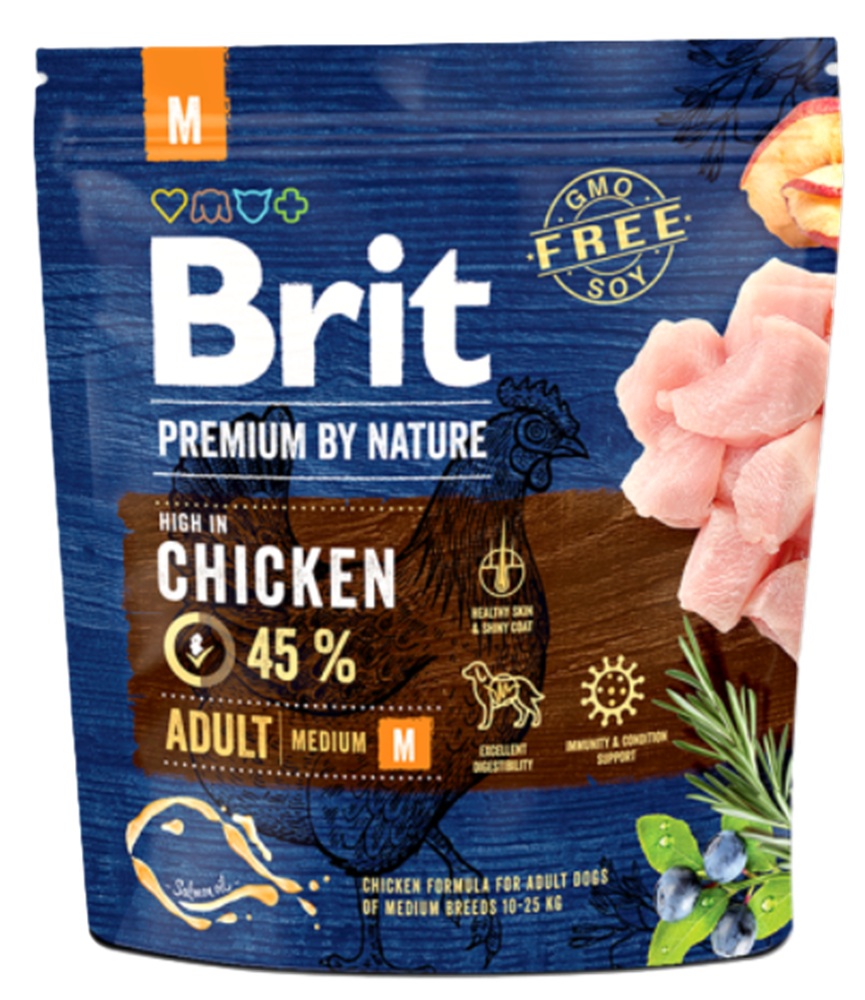 Brit Adult Medium Breed Chicken 1Kg