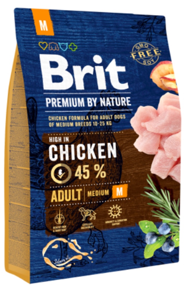 Brit Adult Medium Breed Chicken 3Kg