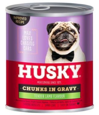Husky Tender Lamb In Gravy 775G