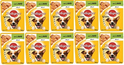 Pedigree Adult Multipack Lamb & Jelly 12X100G