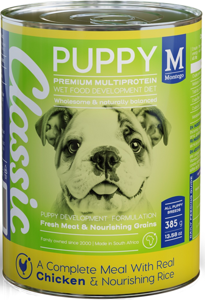 Classic Signature Puppy Chicken & Rice 385G