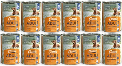 Classic Signature Adult Chicken & Vegetable 12X385G