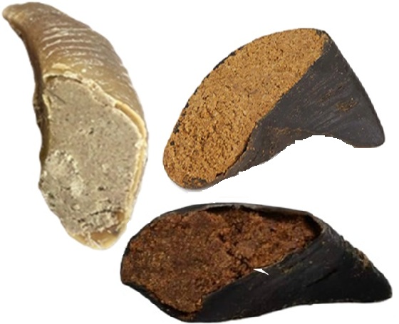 Craving Nature Dried Stuffed Hoof 3Pk Mixed Beef/Duck/ Venison
