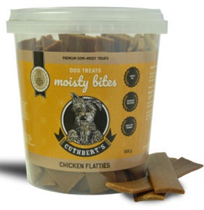 Cuthbert's Moistly Bites Chicken Flatty Treats 500G