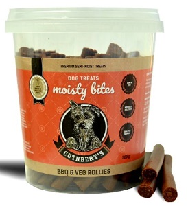 Cuthbert's Moistly Bites Bbq & Veggie Rollies 500G