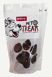 Nandoe Dried Liver Stuffed Hooves 2Pk