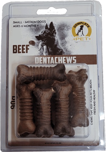 Complete Pet Dentachew Small Beef Treats 10Pk 90G