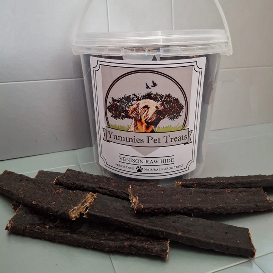 Yummies Venison Free-Range Flatties Tub 550G