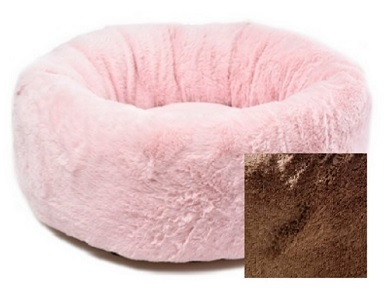 Dog's Life Calming Cuddler 65Cm Round Brown