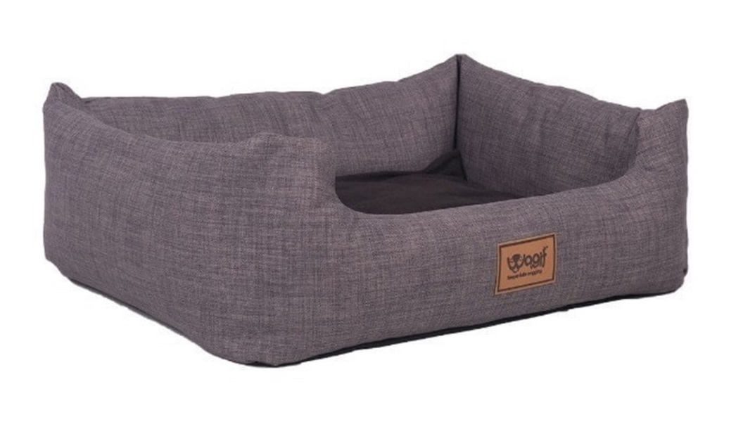 Wagit Cat Box Upholstry Pod Bed Grey Large 100X 80Cm