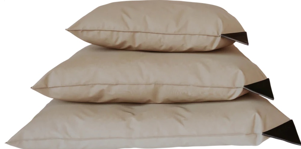 Huntlea Flat Pillow Large Sand 102X80Cm