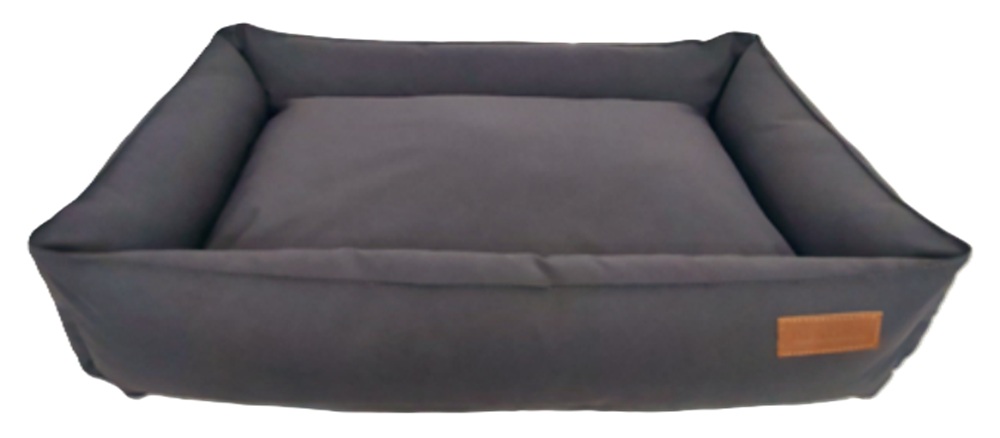 Huntlea Koletto Bolster Bed Dark Charcoal Large 90X70Cm