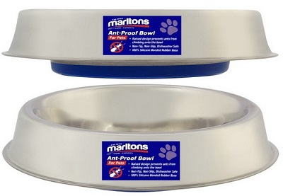 Marltons Antproof Stainless Steel Bowl 900Ml