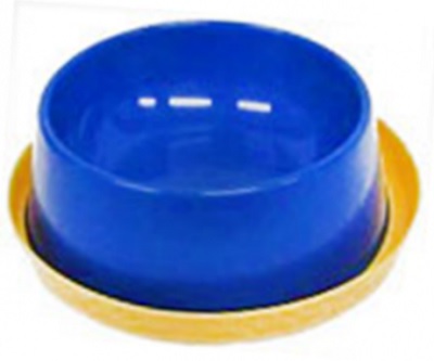 Petsa Plastic Anti-Ant Bowl Blue & Yellow 2Lt