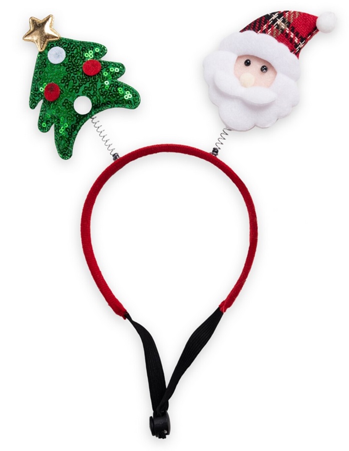 Dog's Life Xmas 3D Tree Headband Medium