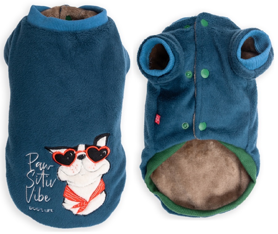 Dog's Life Pawsitive Sweatshirt Navy Medium