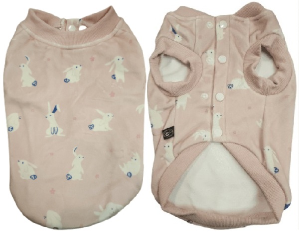 Dog Days Cute Rabbit Sweatshirt Pink Medium