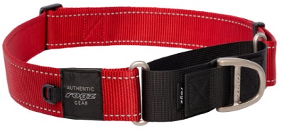Rogz Utility Lumberjack Collar Red 43-70Cm