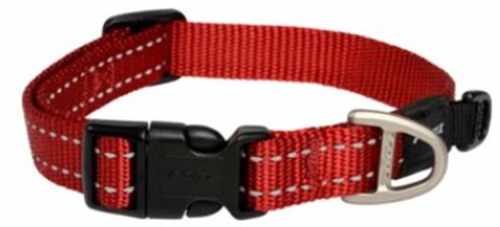 Rogz Utility Nitelife Collar Red 20-30Cm