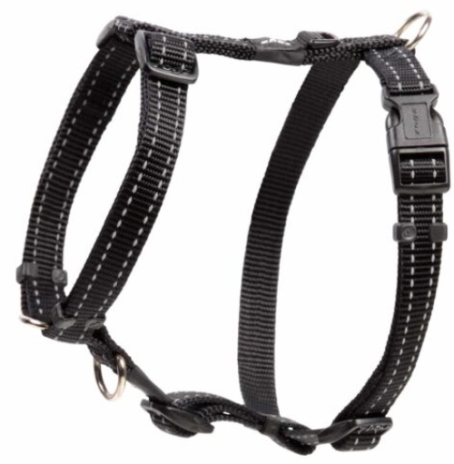 Rogz Utility Classic Harness Black 23-37Cm