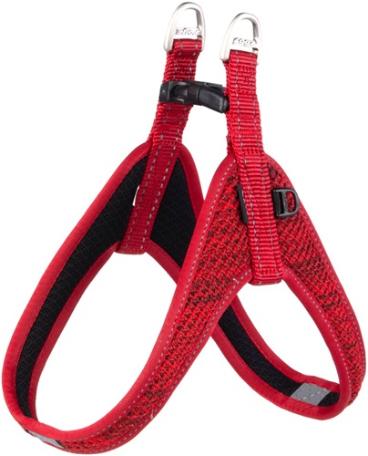 Rogz Fast-Fit Harness Red Medium/Large 58Cm
