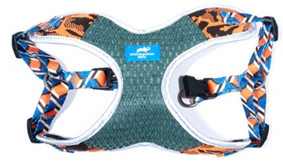 Animal Planet Patterned Harness Small Orange 36-51Cm