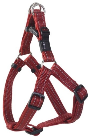 Rogz Utility Step-In Harness Red 67-103Cm