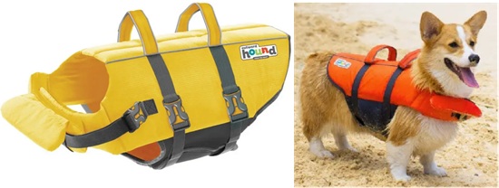 Outward Hound Ripstop Life Jacket Yellow Small (7-13Kg)