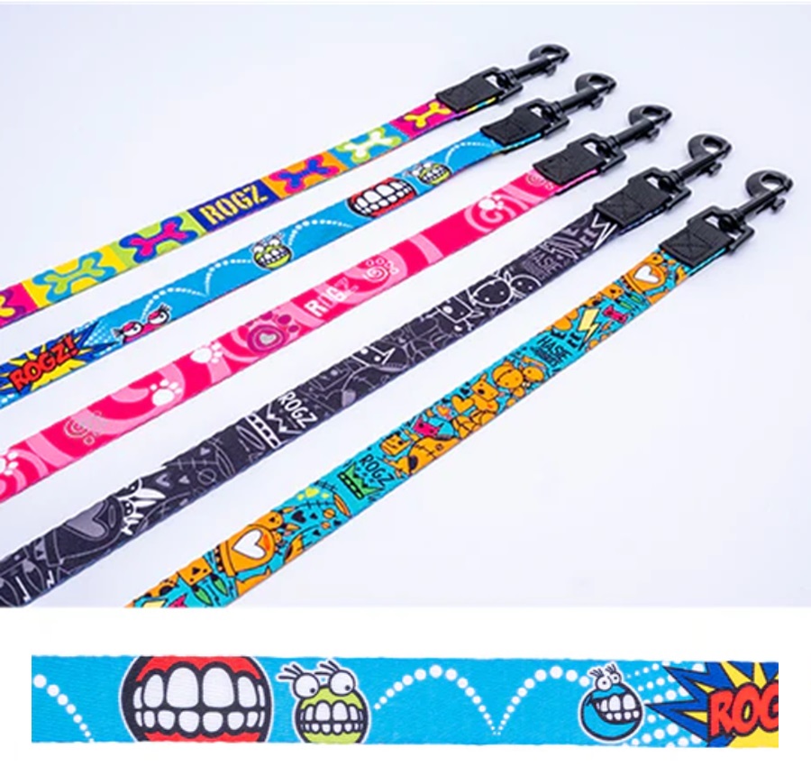 Rogz Fusion Classic Lead Comic Blue Medium 1.4M