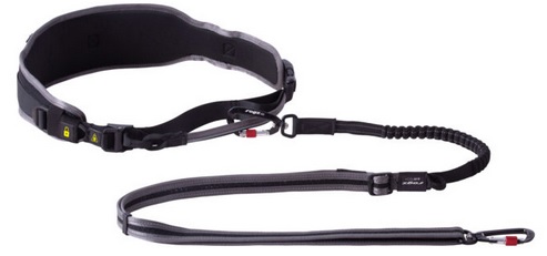 Rogz Airtech Sport Lead & Belt Set Platinum Grey Small/Medium 1.5M