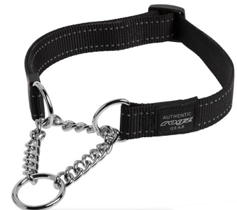 Rogz Utility Control Choke Chain Black 45-70Cm