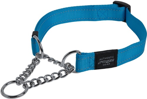 Rogz Utility Control Choke Chain Turquoise 37-56Cm