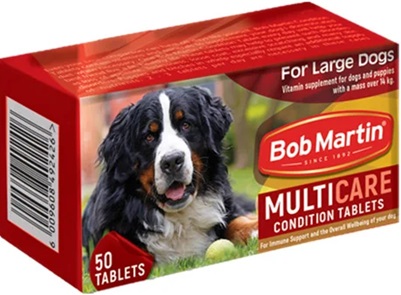 Bob Martin Conditioning Tablets Large Adult & Puppies 50'S