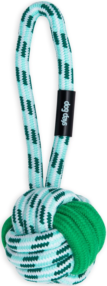 Dog's Life Rope Loop Knot Toy Green 30Cm