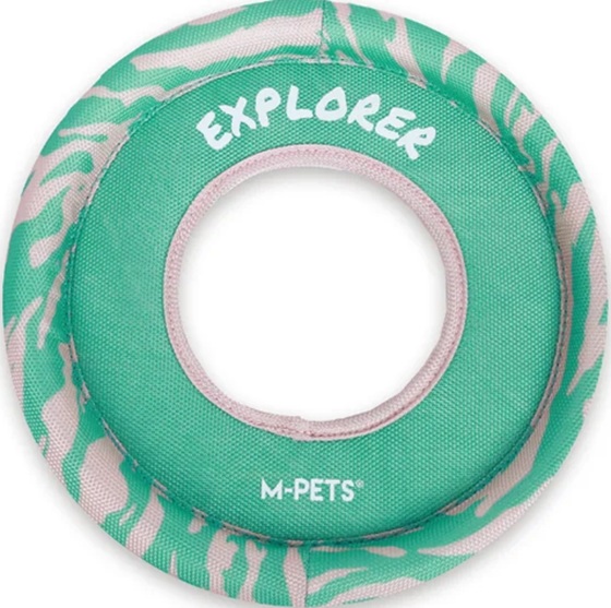 M-Pets Sprintpuff Frisbee Pink On Green 50X19Cm