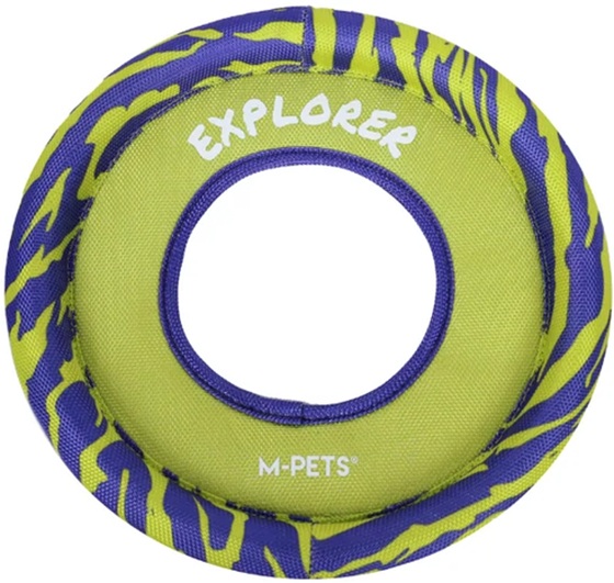 M-Pets Sprintpuff Frisbee Purple On Green 50X19Cm