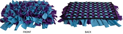 Snufflemat Light Blue & Purple Medium 28X40Cm